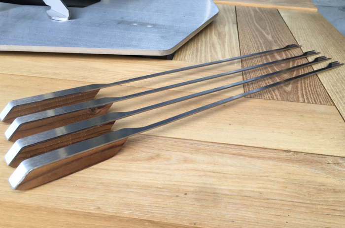 Accessoires de cuisine au feu de bois